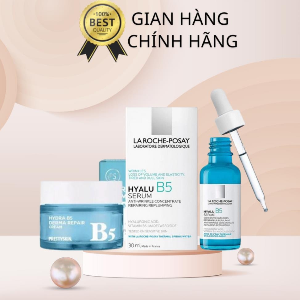 Combo 2 món Kem Dưỡng Trắng + Serum La Roche-Posay B5