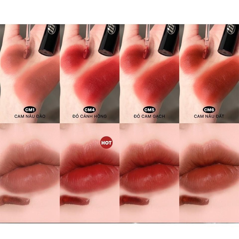 Son kem lì Merzy Cyber Mellow Tint