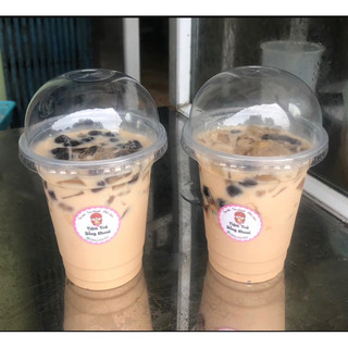 Si Lốc 50 ly trơn 800ml nắp cầu , nắp bằng -Ly trà tắc ly nước mía ly nước dừa