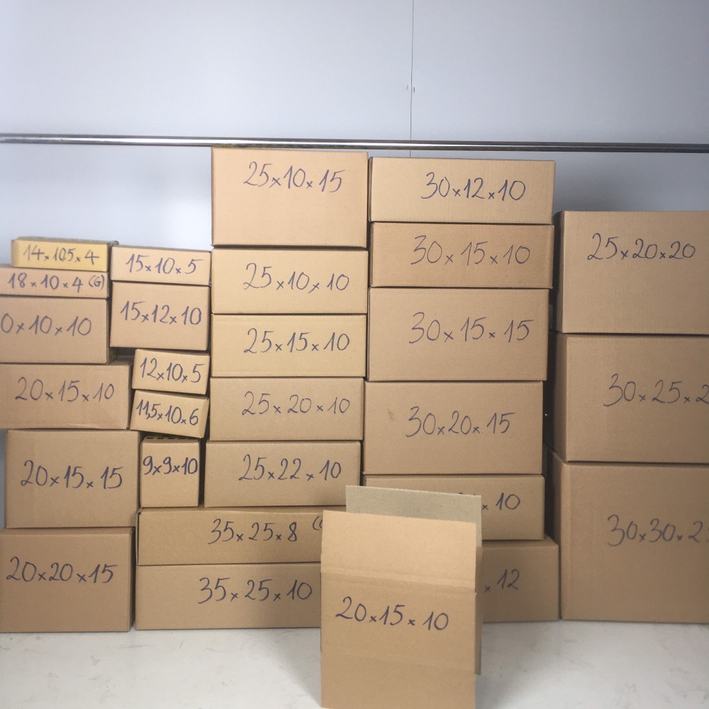 20x15x10 Hộp Carton Đóng Hàng - 01 HỘP