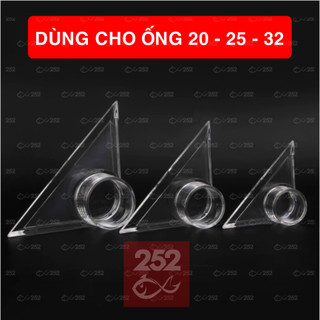 Mỏ vịt trong suốt fi 20 - 25 - 32 dùng cho bể cá cảnh
