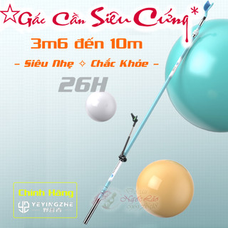 Gác Cần câu đài Săn Hàng ★ Chống cần Carbon 26T SIÊU CHẮC - Chống cho mọi loại cần câu từ 3m6 đến 10m
