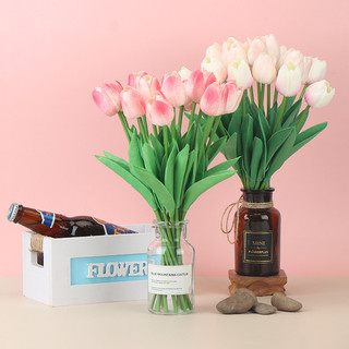 Hoa giả tulips dùng decor nhà cửa, làm quà tặng, bó hoa,…