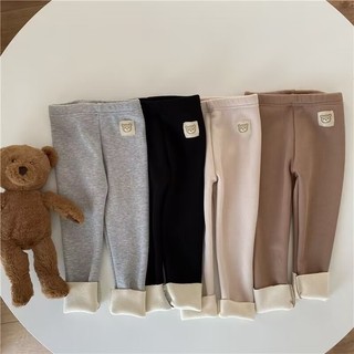 Quần legging len lót lông cho bé gái siêu ấm điệu đà