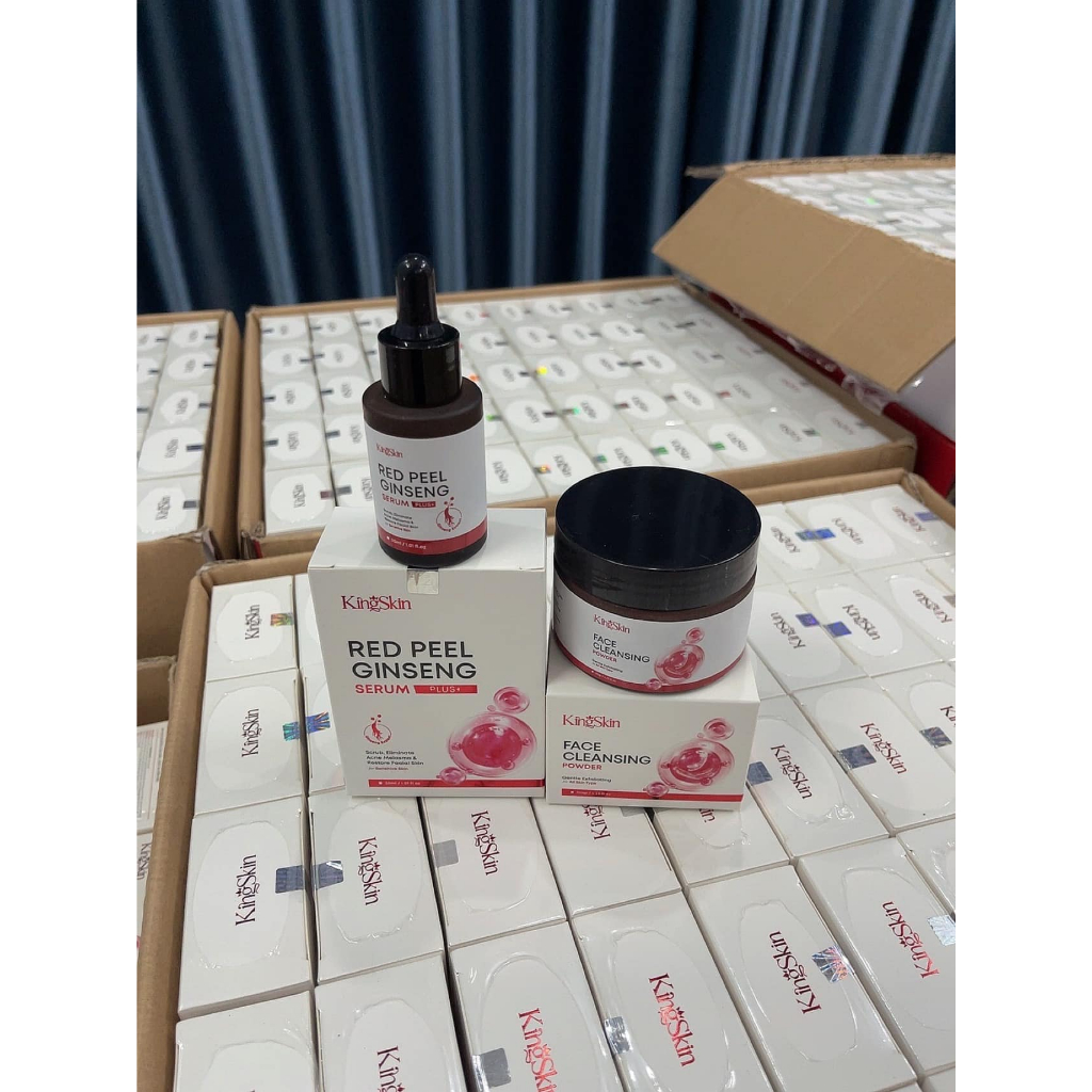 FREESHIP COMBO GIẢM MỤN RED PEEL PLUS + KING SKIN