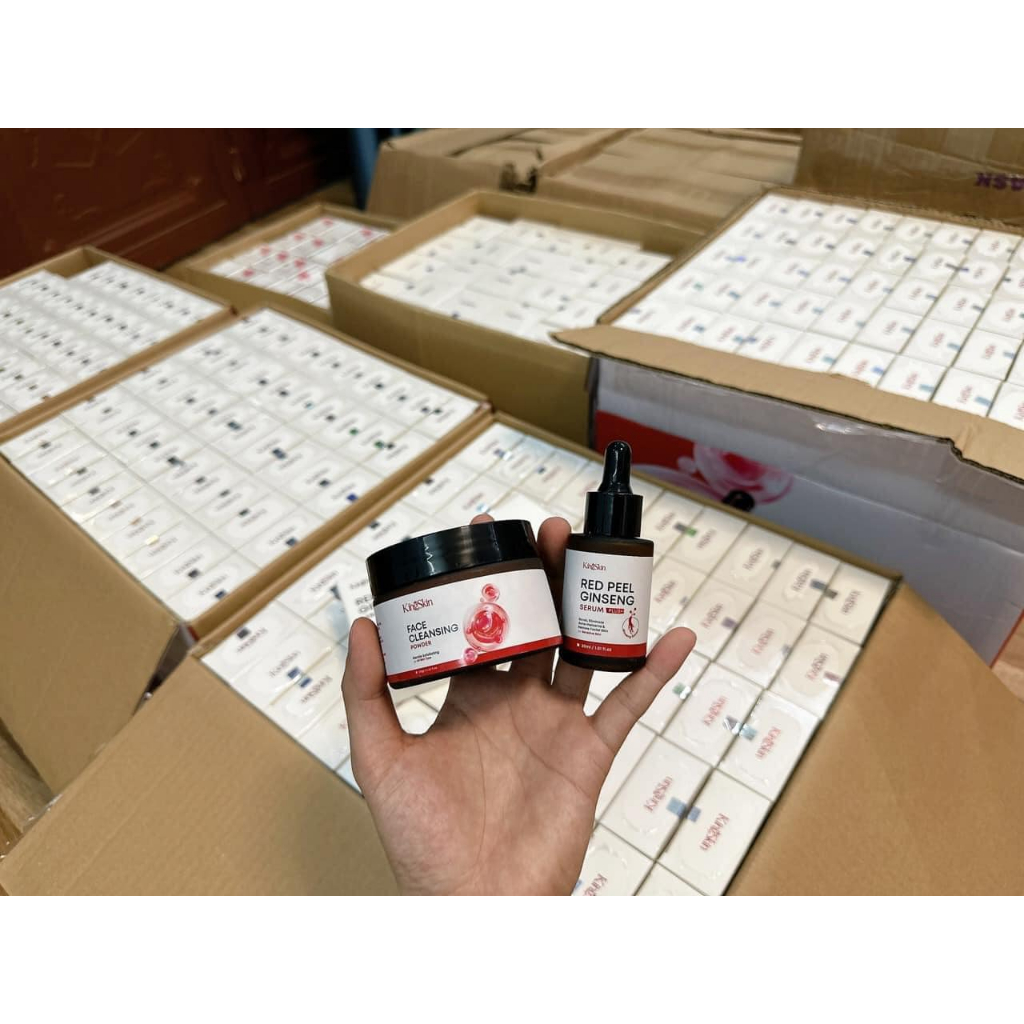 FREESHIP COMBO GIẢM MỤN RED PEEL PLUS + KING SKIN