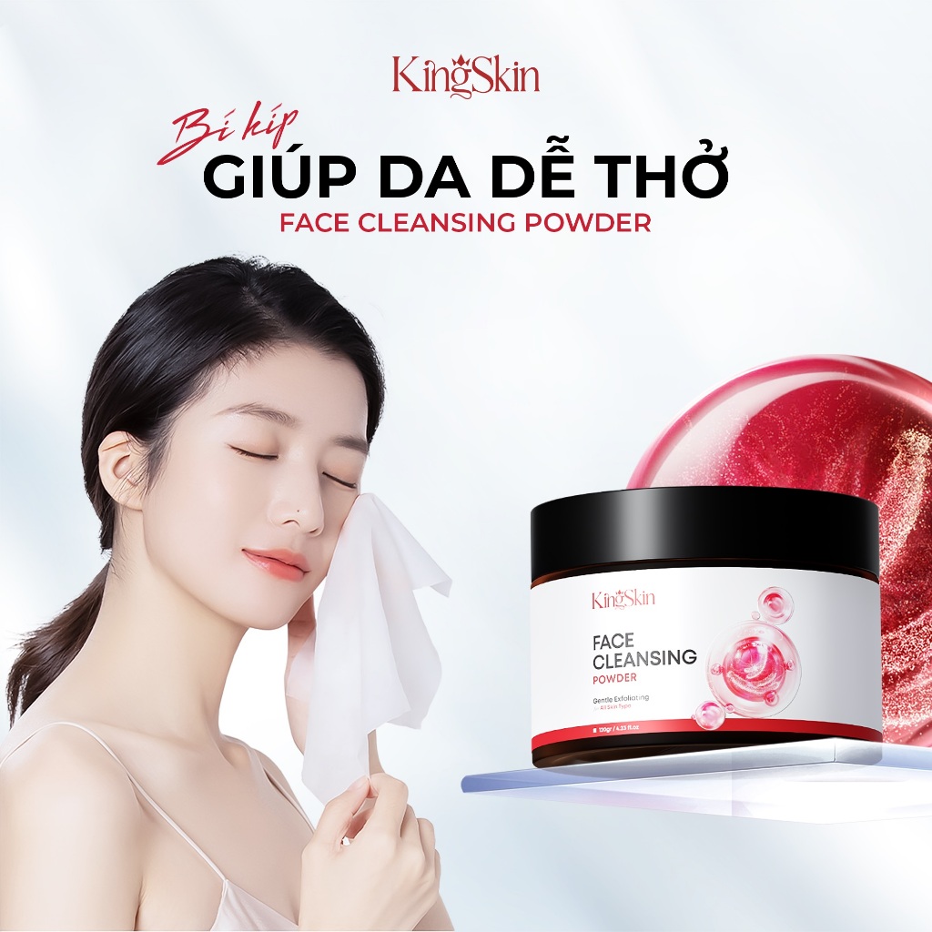 FREESHIP COMBO GIẢM MỤN RED PEEL VIP KING SKIN