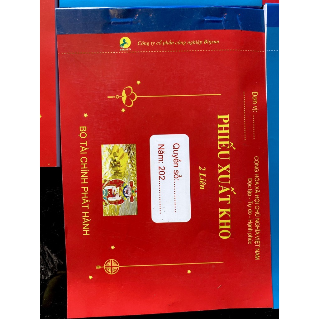 Phiếu thu, Phiếu chi, Phiếu xuất kho, Phiếu nhập kho, Hóa đơn bán lẻ - Giấy carbon đẹp