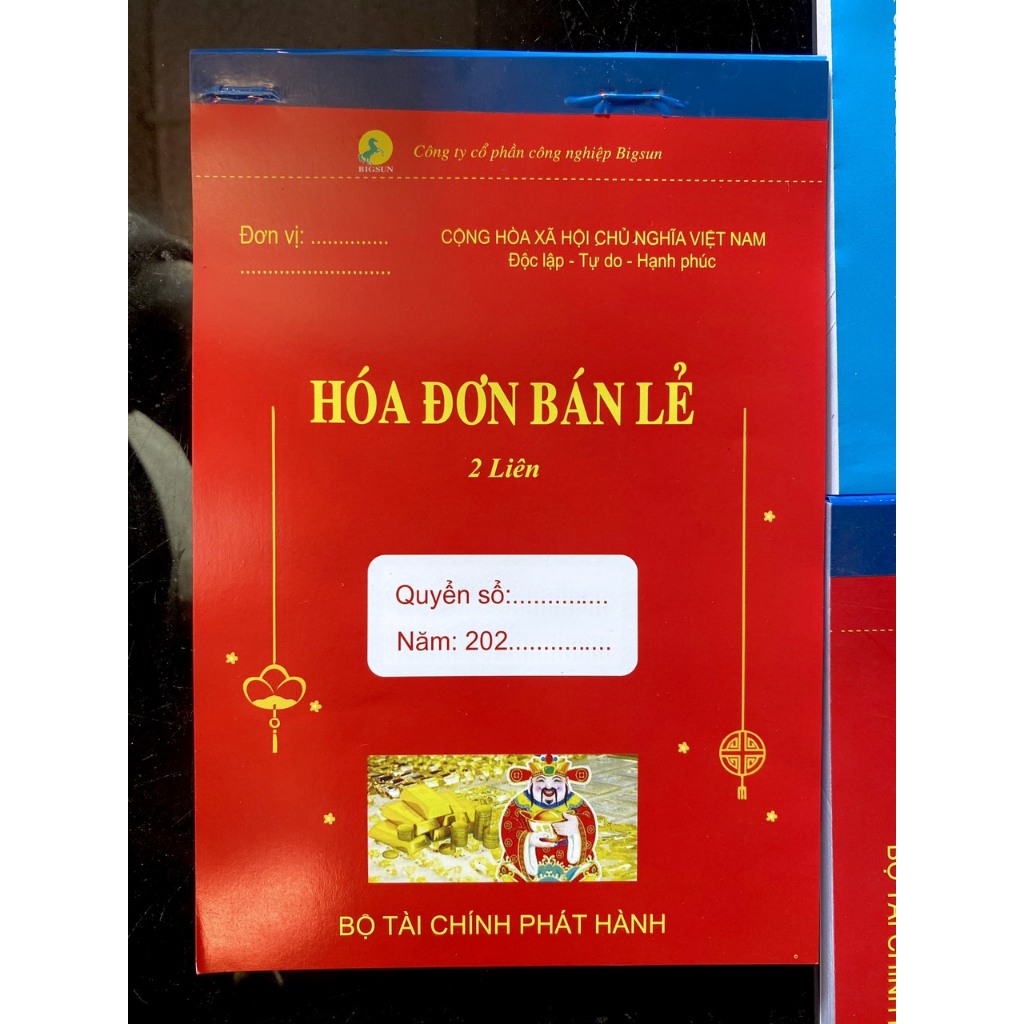 Phiếu thu, Phiếu chi, Phiếu xuất kho, Phiếu nhập kho, Hóa đơn bán lẻ - Giấy carbon đẹp
