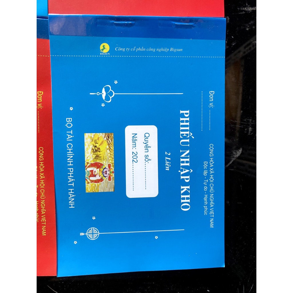 Phiếu thu, Phiếu chi, Phiếu xuất kho, Phiếu nhập kho, Hóa đơn bán lẻ - Giấy carbon đẹp