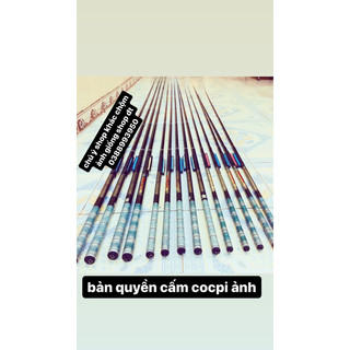 BỘ CẦN CÂU ĐƠN RA Đá dài2,7m 3,6m 4,5m 5,4m tặng nhiều thứ