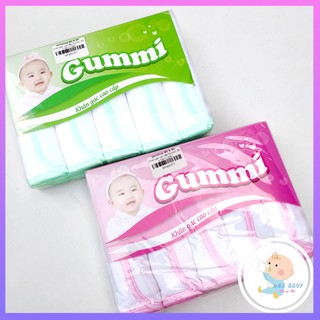 Khăn gạc cao cấp Gummi xấp 10 khăn (Kích thước 28 x 34cm)