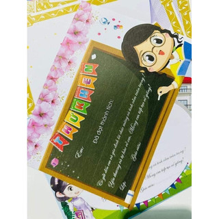 Set 10 tờ Thư khen A5 mẫu mới