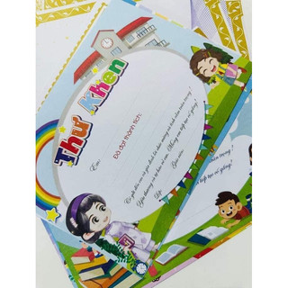 Set 10 tờ Thư khen A5 mẫu mới