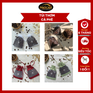 Túi thơm cà phê khử mùi, thơm phòng hạt nguyên chất