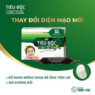 Tiêu Doc Nam Hà 20 Ống hãng đã đổi mẫu mới chất lượng tốt hơn