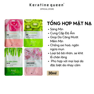 Mặt Nạ Trắng Da, Dưỡng Ẩm Mềm Mịn, Chống Lão Hoá, Nuôi Dưỡng Làn Da Khoẻ Mạnh Rako 30ml 