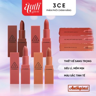 Son thỏi 3CE Mood Recipe Matte Lip Color lên màu Tuyệt Đẹp