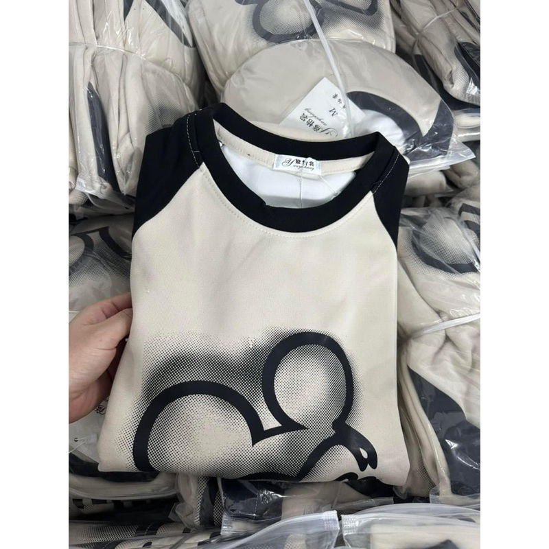 VÁY SUÔNG MICKEY TAY ÁO DÀI