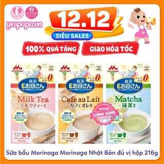 Sữa bầu Morinaga Morinaga Nhật Bản đủ vị hộp 216g