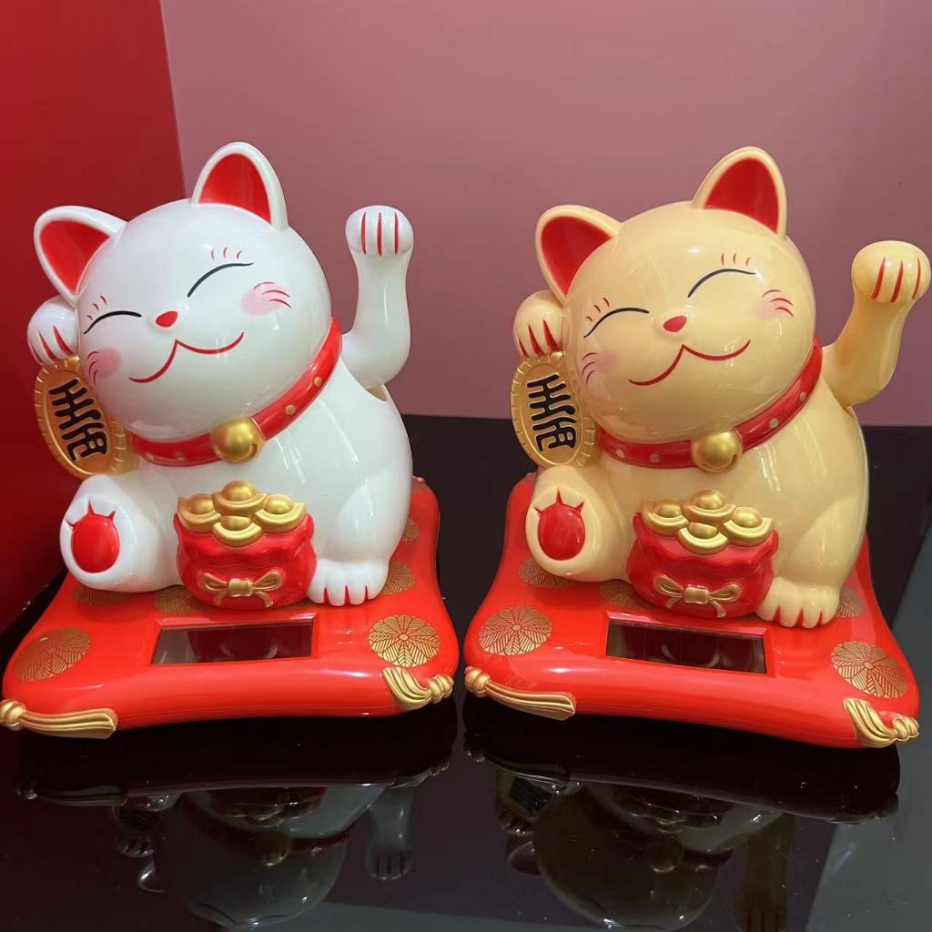 MÈO THẦN TÀI VẪY TAY HÚT TÀI LỘC SỬ DỤNG NĂNG LƯỢNG MẶT TRỜI , BẢO HÀNH 12 THÁNG