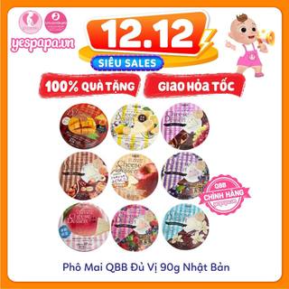 Phô mai qbb đủ vị 90g nhật bản