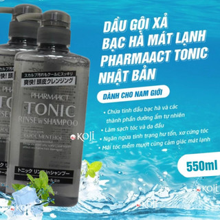 Dầu gội, xã chống gàu nhật bản tonic pharmaact 500ml