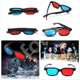 [FREESHIP] MẮT KÍNH XEM PHIM 3D TIVI, LAPTOP THƯỜNG (RED CYAN)