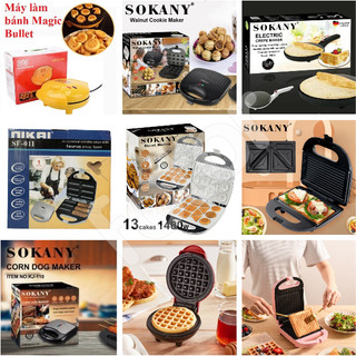 [5❤️][FREESHIP] MÁY LÀM BÁNH SOKANY, SEKA, DASH (TỔ ONG, SANDWICH, BÁNH CÂY, BÁNH KẸP, BÁNH QUY, HÌNH THÚ) [HCM]