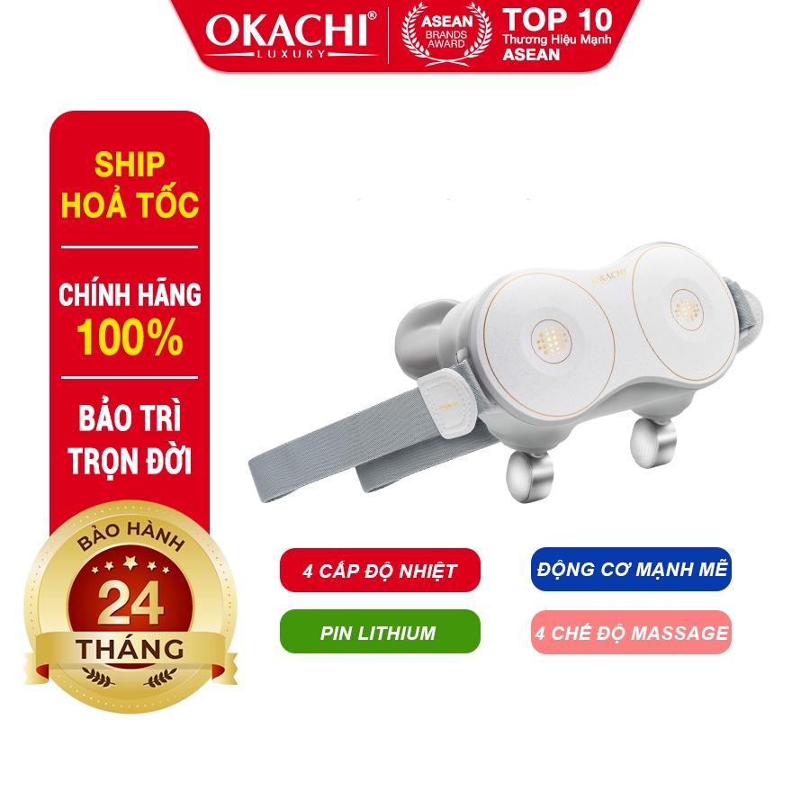 Máy massage cổ vai gáy OKACHI JP-V999 (Cao cấp)