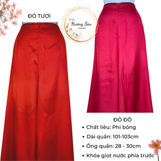 Quần áo dài vải phi bóng. Quần phi bóng áo dài bigsize XL , XXL,  3XL. Quần phi bóng áo dài, bà ba