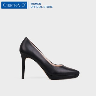 Giày nữ cao gót bít mũi nhọn christina-q gbn341