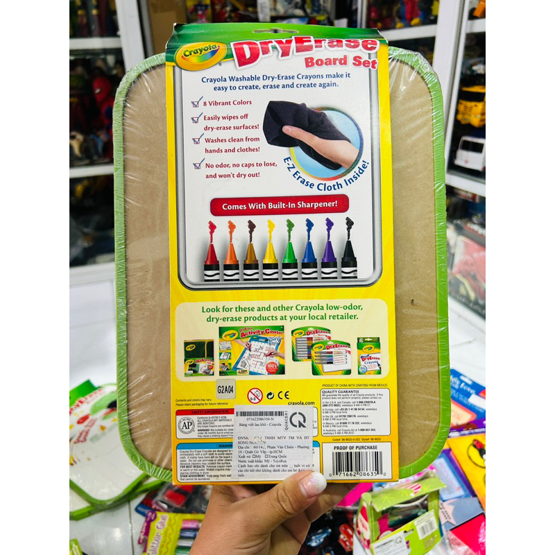 Bảng trắng Crayola Dry Erase Board Set
