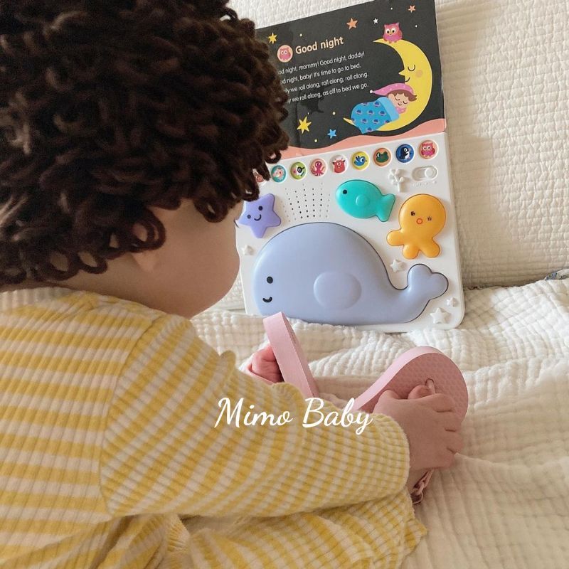 Bộ tóc giả bằng len đáng yêu phong cách hàn quốc cho bé TG02 Mimo Baby