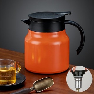 Âm trà, bình nước bình pha trà giữ nhiệt dung tích 1000ML chất liệu inox có lưới lọc kết hợp tay cầm tròn tiện dụng