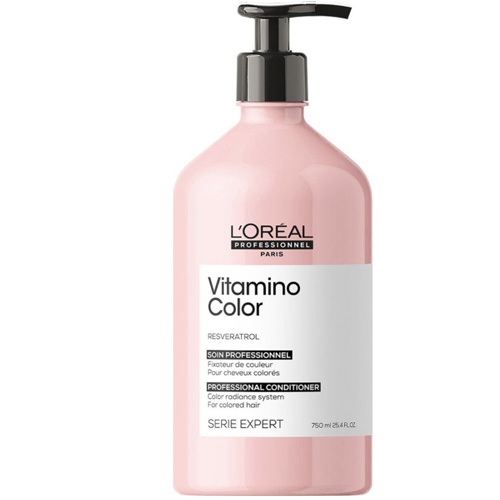 Dầu gội, dầu xả và hấp dầu L'OREAL VITAMINO COLOR dưỡng màu tóc nhuộm