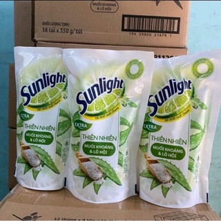 Combo 3 túi nước rửa chén Sunlight 550g