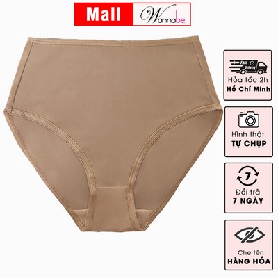 Quần lót định hình che bụng big size WANNABE quần gen nhẹ co giãn thoải mái tự do vận động QLL02