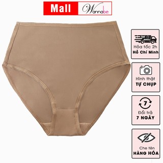 Quần lót cạp cao gen nhẹ nữ WANNABE QLL02định hình vòng eo co giãn, thoải mái, tự do vận động mà không ngại mỡ