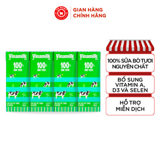  Thùng 48 hộp sữa tươi tiệt trùng Vinamilk có đường  180ml  