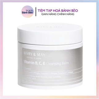 Sáp tẩy trang mary & may vitamin b, c, e cleansing balm 120g mary&may mary may