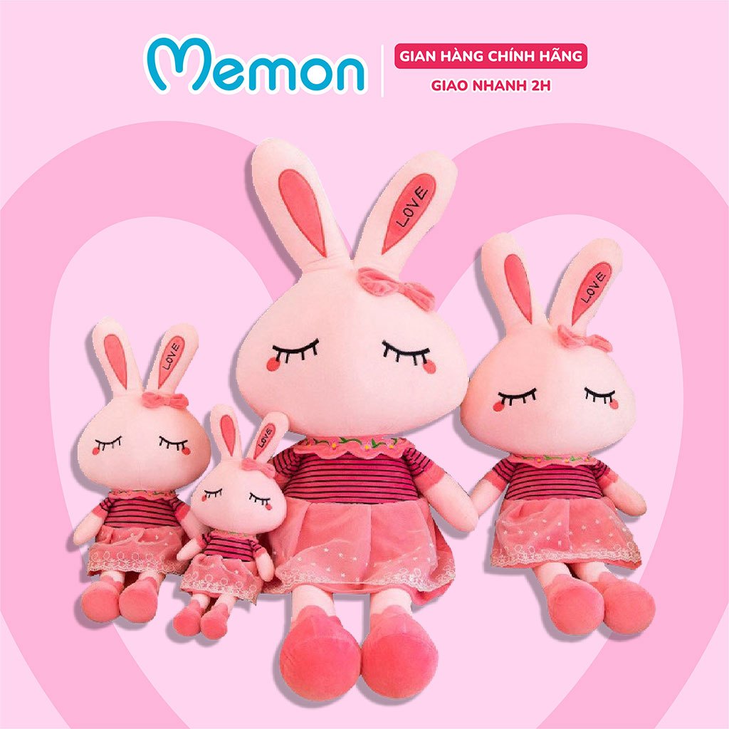 Thỏ Nhồi Bông Cho Bé Cao Cấp Memon