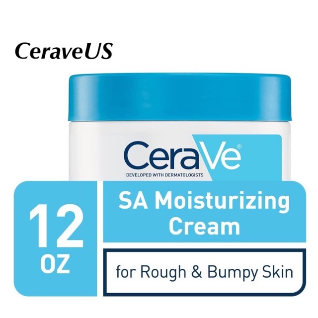 Kem Dưỡng cho da khô Cerave SA Cream for Rough & Bumpy Skin 340g