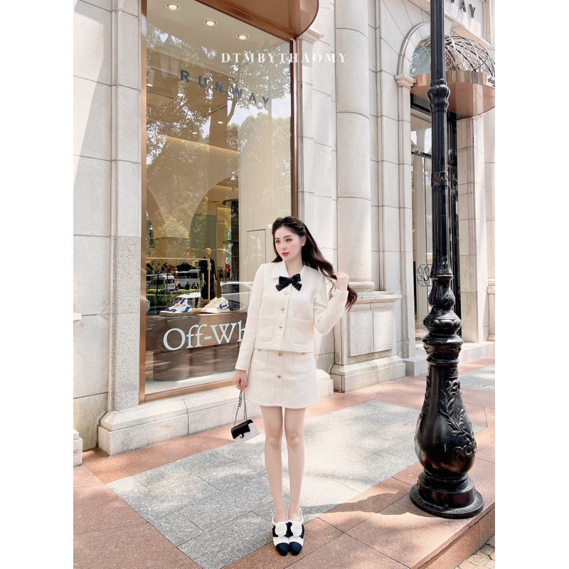 Louisa Tweed Jacket - Áo khoác thiết kế DTMbyThaoMy