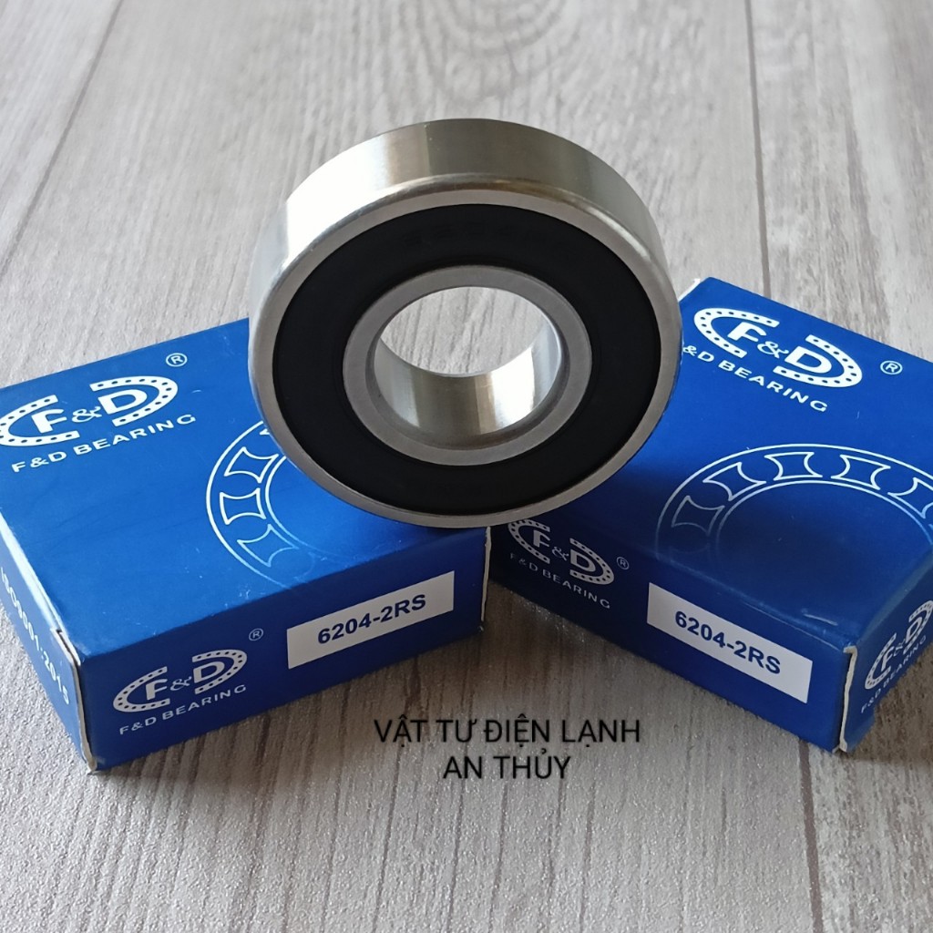 Bi máy giặt cửa ngang F&D 6204 - BẠC ĐẠN 6204 - Vòng bi máy giặt cửa ngang 6204 F&D