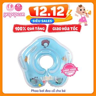Phao bơi đeo cổ cho bé, phao bơi in hình cho trẻ từ sơ sinh trở lên
