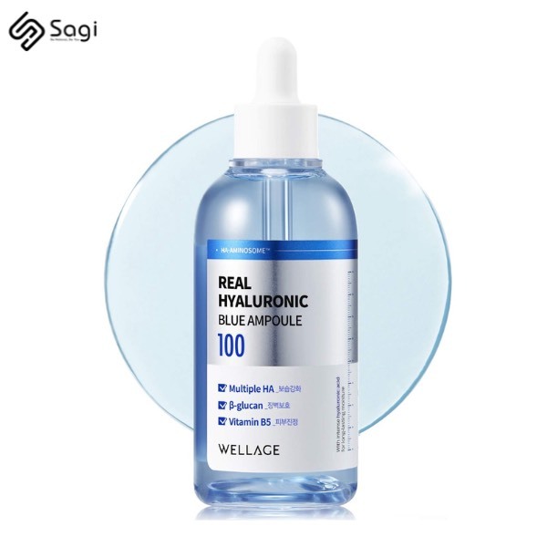 SERUM CẤP ẨM PHỤC HỒI , WELLAGE REAL