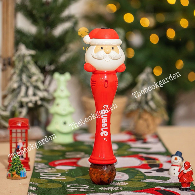 Gậy Thổi Bong Bóng Hình Ông Già Noel Cho Bé