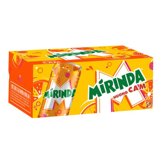 Cam Mirinda Có Ga Thùng 24 Lon