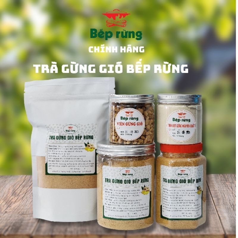 1 Hũ 500gram Trà Gừng Gió Bếp Rừng